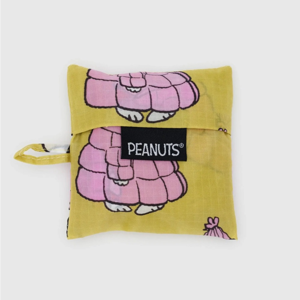 NWOT - BAGGU - Peanuts Standard Reusable Bag - Pattern: Puffer Snoopy Pink